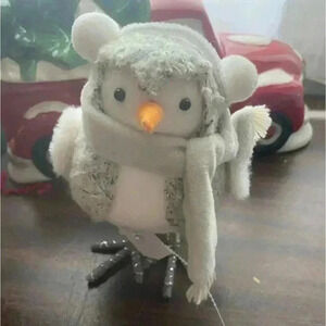 Target Wondershop Winter 2020 AMBER Featherly Friends Fabric Bird Figurine